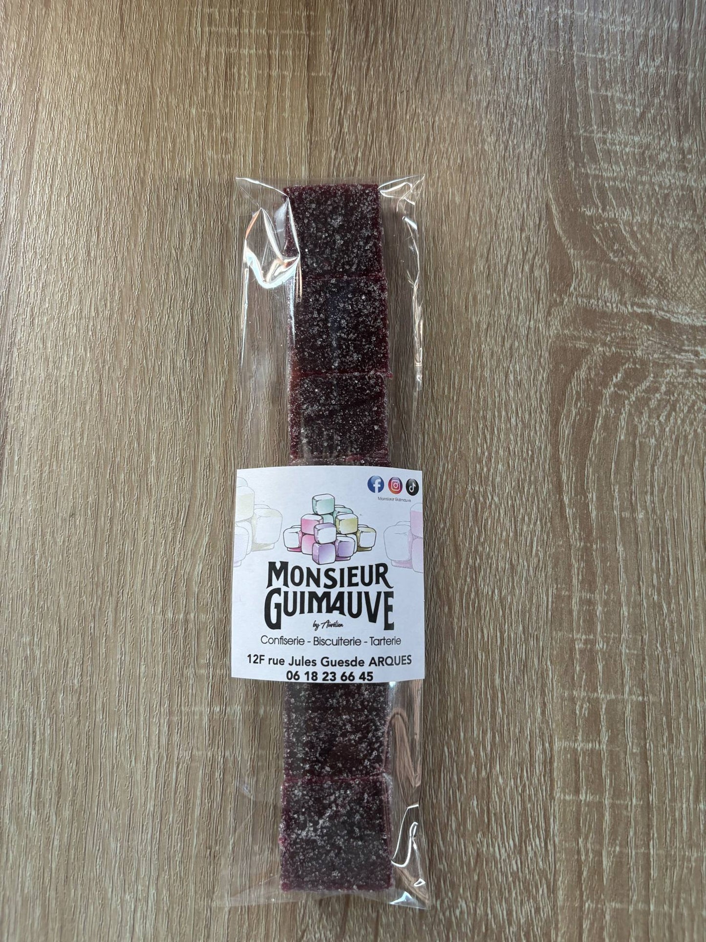 Pâte de fruits Cassis