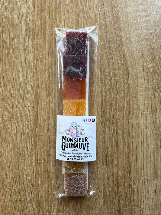 Réglette de Pâte de fruits 100g